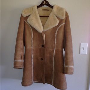 1990's Eddie Bauer Shearling Coat